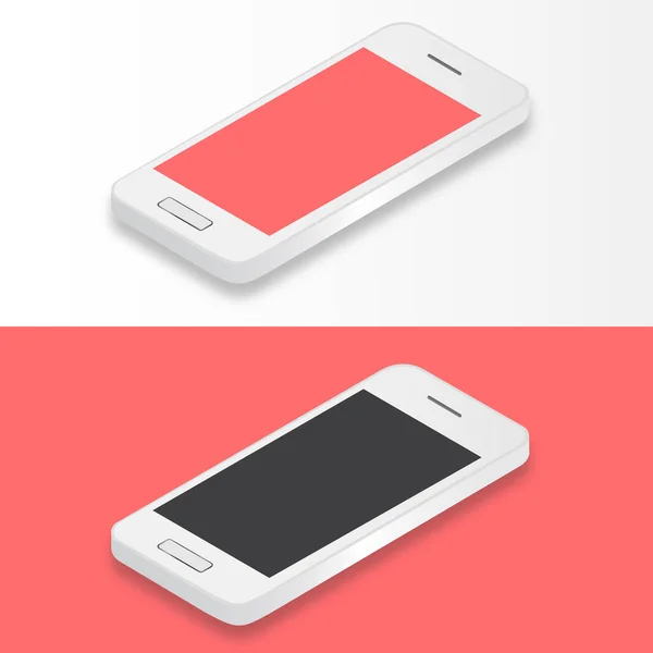 Icône plate Smartphone — Image vectorielle