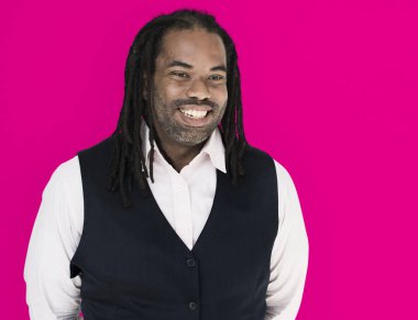 Afrikalı Amerikalı Adam. 