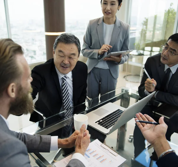 Business people at the Meeting — Stock Photo, Image