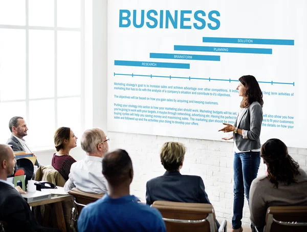 Business people at meeting — Stock Photo, Image