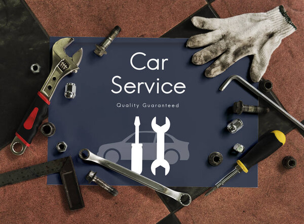 paper blank in garage 