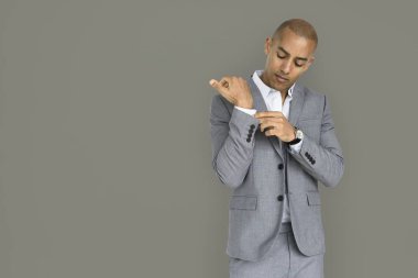 İşadamı ayarlama gömlek