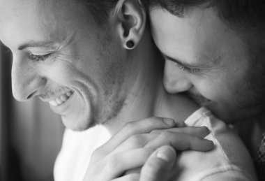 Erkekler Gay Couple birlikte