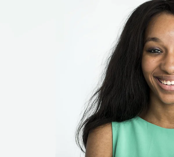 Afro-américaine femme dans le studio — Photo