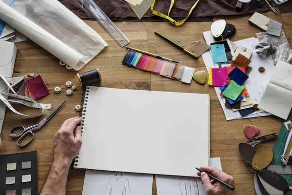 Dibujo de diseñador creativo — Foto de Stock