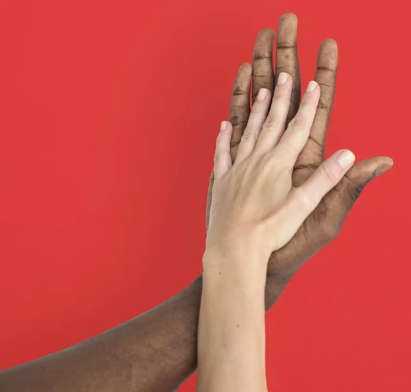 Las manos unidas — Foto de Stock
