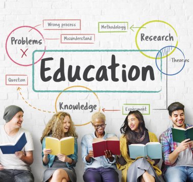 Grup çok ırklı insan.