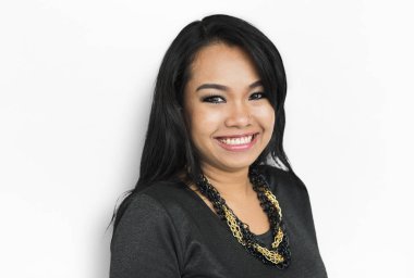 gülümseyen güzel kadın