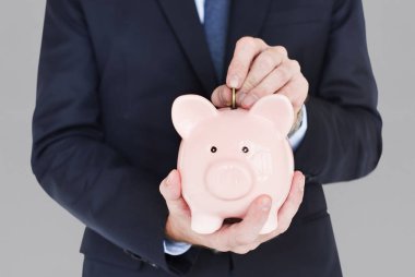 Domuzcuk bankada para koyarak işadamı 