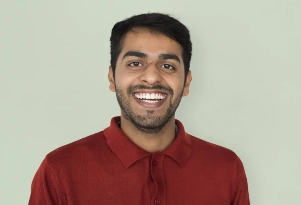 Індійська усміхнений чоловік — стокове фото