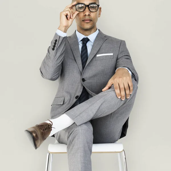 Apuesto hombre de negocios en gafas —  Fotos de Stock