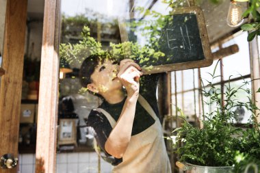 Garson ile açık oturum