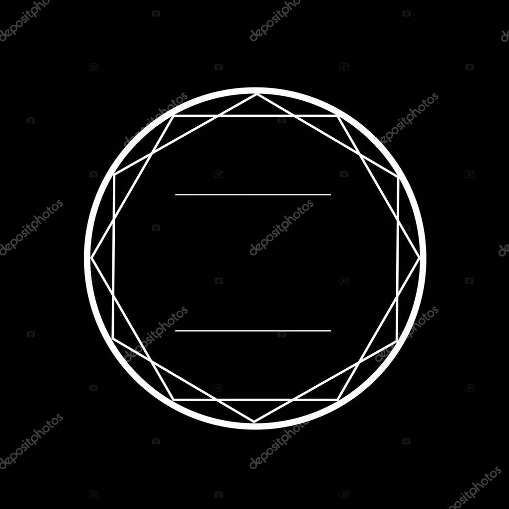 Badge logo stamp, vector illustration