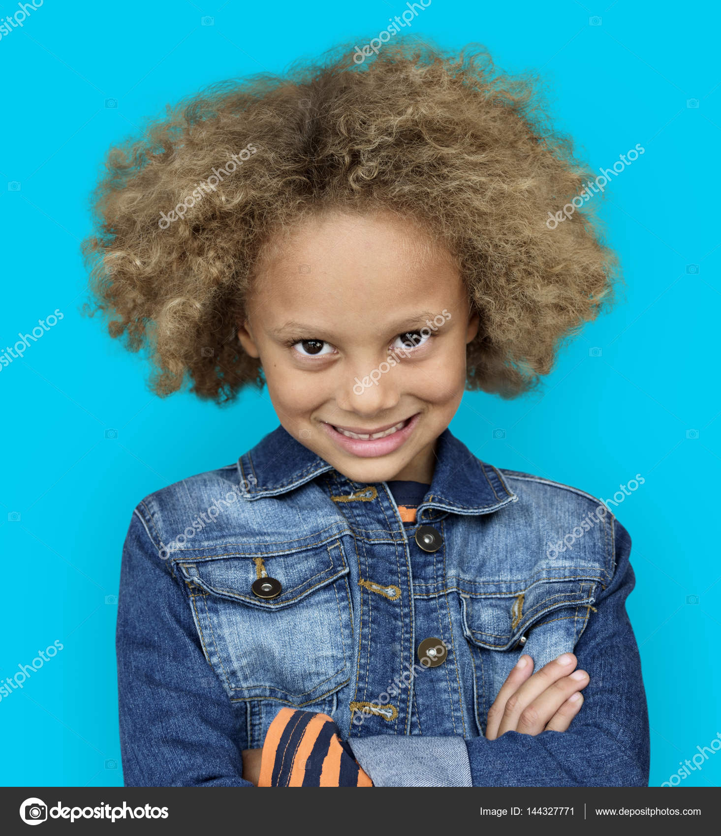 Mixed Race Boy With Curly Hair Stock Photo C Rawpixel 144327771