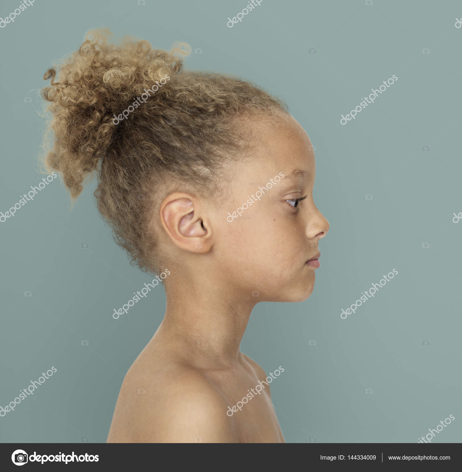 Mixed Race Boy With Curly Hair Stock Photo C Rawpixel 144334009