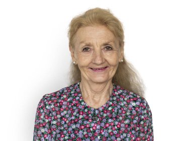 gülümseyen kadın kıdemli