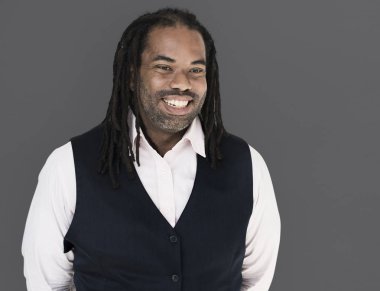 Afrika adam Studio poz