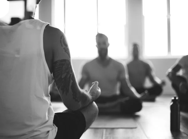 Diversity People doing yoga