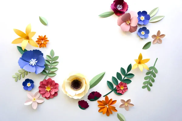 Hermosas flores hechas a mano — Foto de Stock