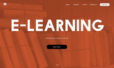 yaratıcı web sitesi banner