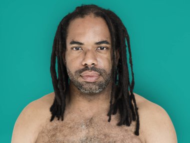 Afrika adam Studio poz