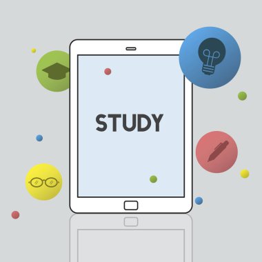 Web tasarım şablonu dijital tablet