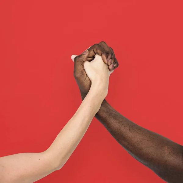 Человеческие руки и единство — стоковое фото