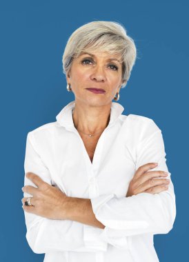 stüdyoda Olgun kadın