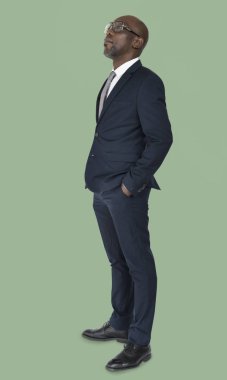 yakışıklı Afrika işadamı