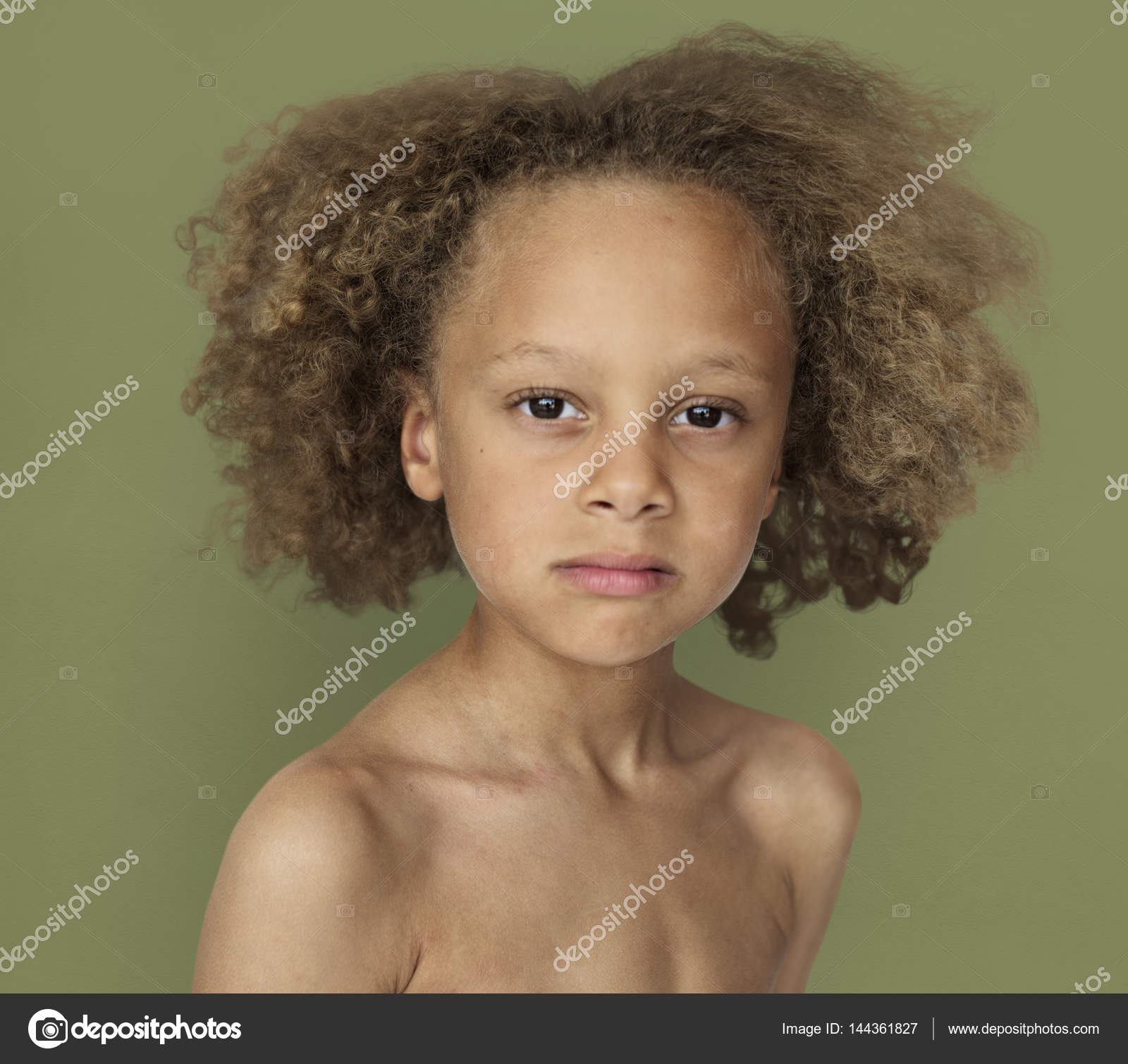 Mixed Race Boy With Curly Hair Stock Photo C Rawpixel 144361827