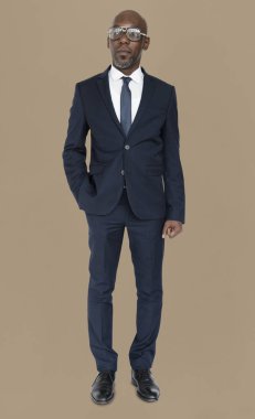 yakışıklı Afrika işadamı