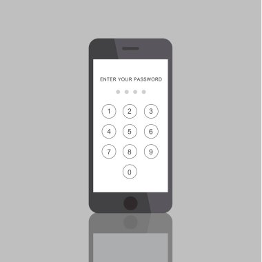grafik cep telefonu cihaz 