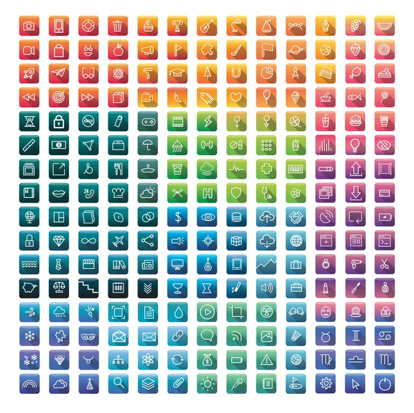 ไอคอนแอปพลิเคชันกราฟิก — ภาพเวกเตอร์สต็อก