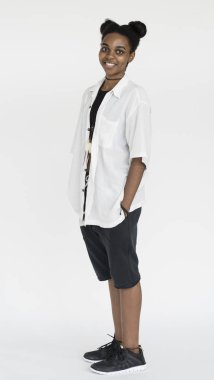 Afrika genç kadın giyim