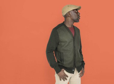 Olgun Afro-Amerikan erkek