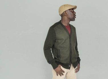 Olgun Afro-Amerikan erkek