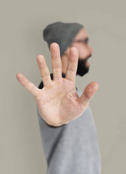 Close-up man's hand — Stockfoto