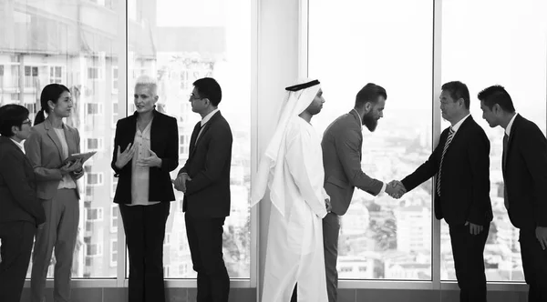 Business Partners Handshake handen — Stockfoto