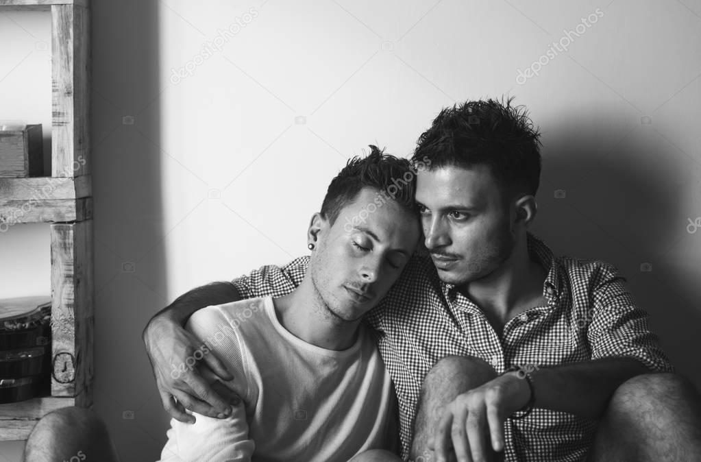 men Gay Couple together