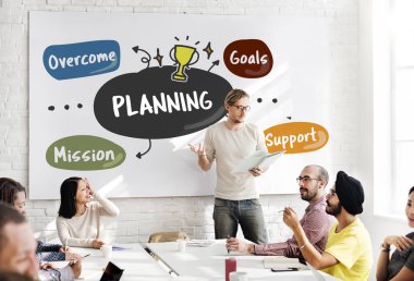 Toplantıdaki iş adamları