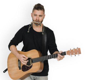 adam gitar ve mızıka