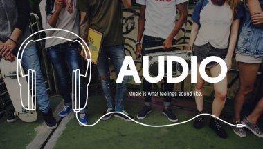 insanlar Boombox ile soğutma