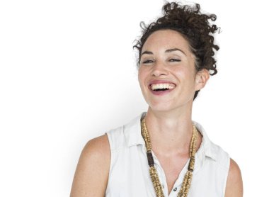 gülümseyen güzel kadın 