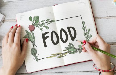 Günlüğe yazan kadın. 