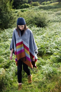 doğada vakit kadın