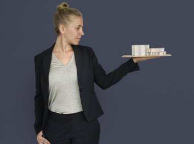 işkadını Mimari Model planı