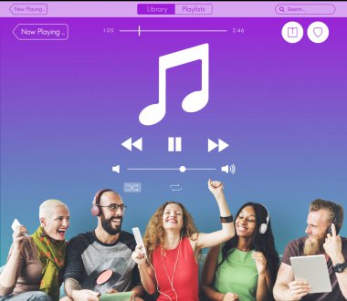 çeşitlilik insanlar müzik dinleme
