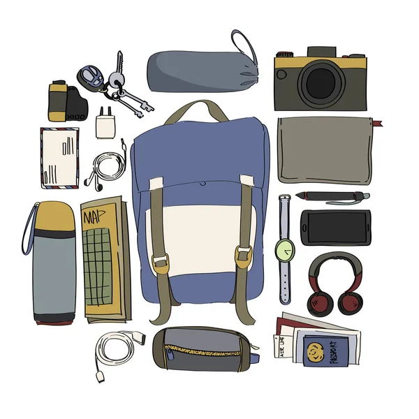 Collezione Travel Pack — Foto Stock