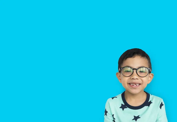 Boy wearing glasses — Stock Photo, Image