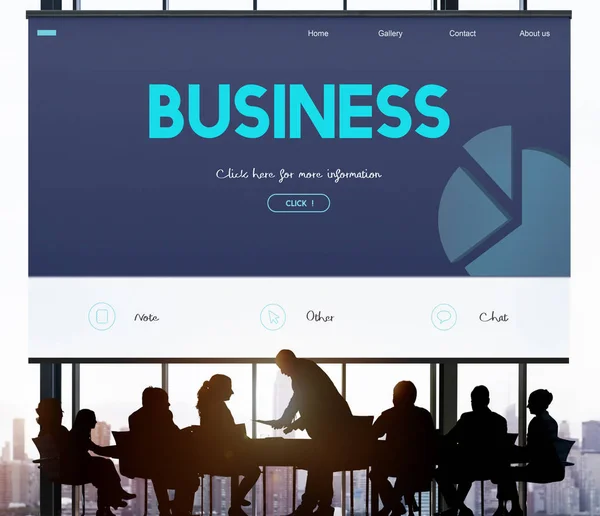 Group of successful business people — Stock Photo, Image